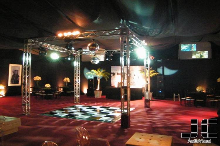 Iluminação para pista de dança