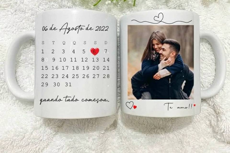Caneca calendário