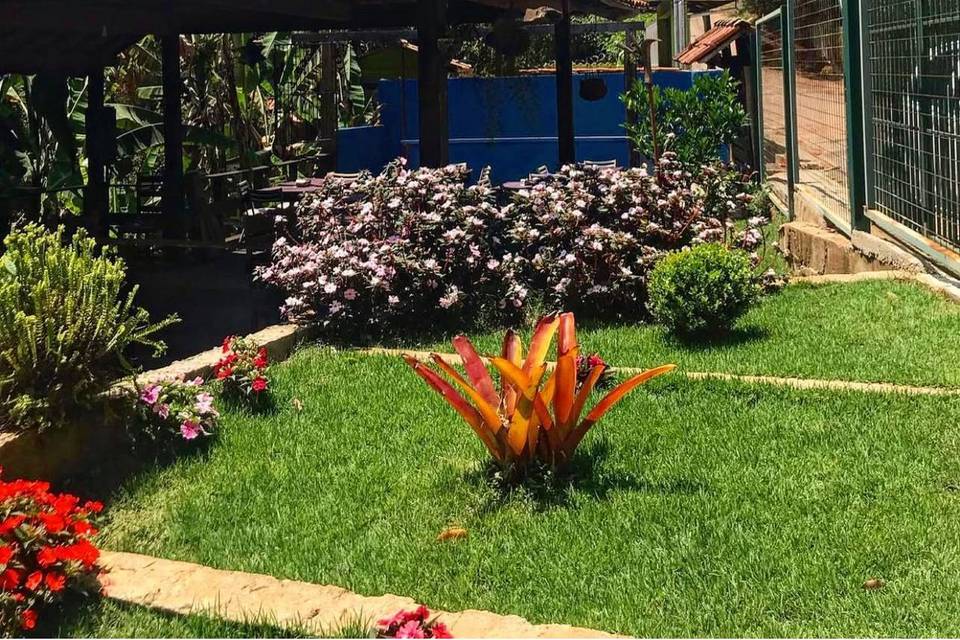 O jardim