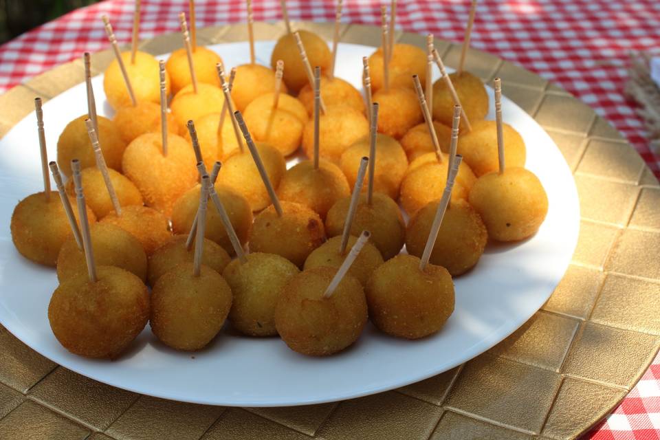 Bolinhas de queijo