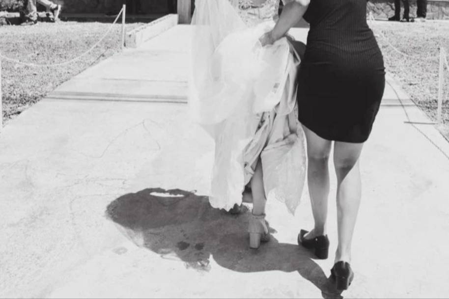Grande honra nesse casamento