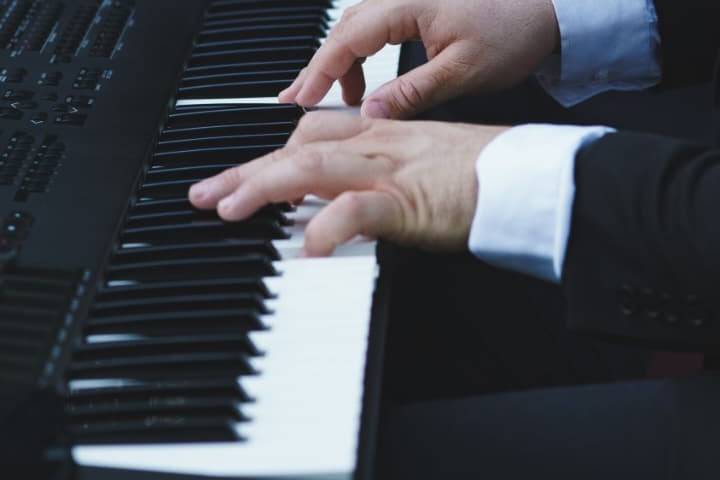 Piano no casamento