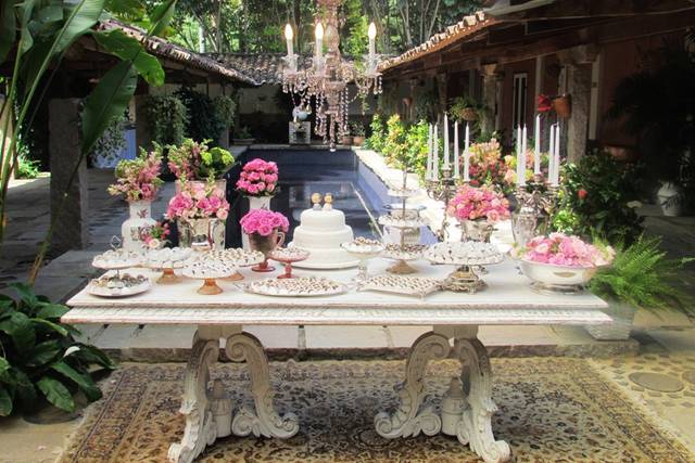 Decoração do local