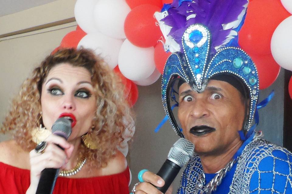 Joyce Belchior e Ney Matogross