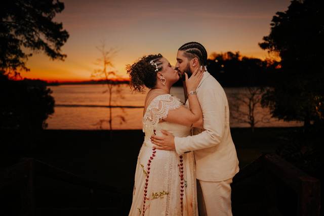 Por do Sol casamento