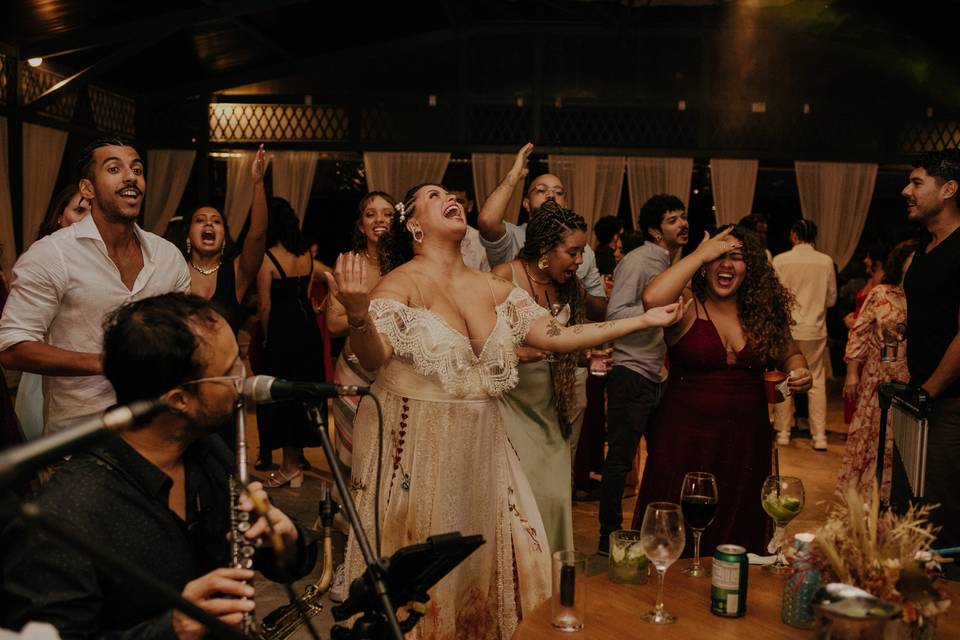 Roda de samba casamento