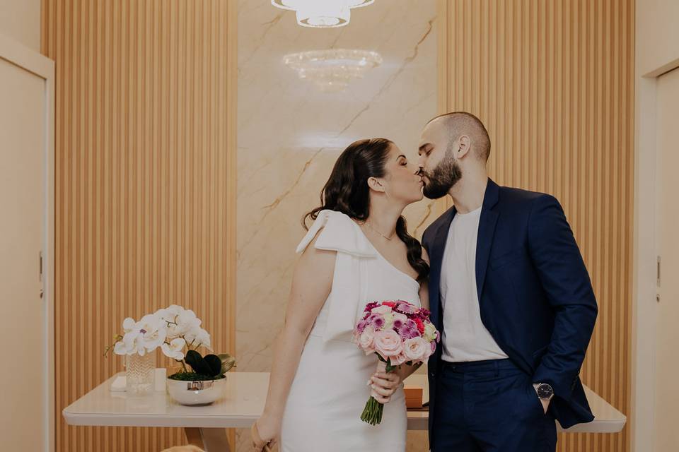Casamento civil com cachorro