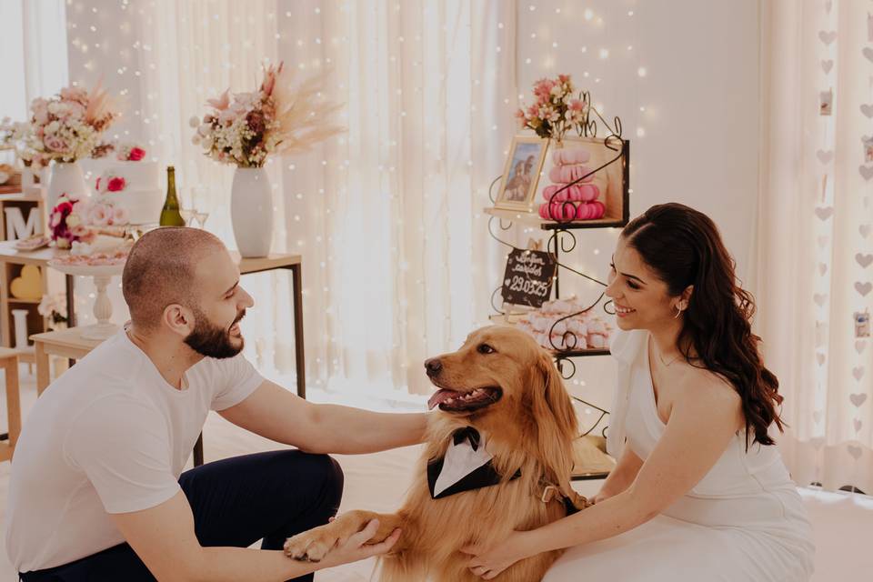 Café da manhã casamento civil