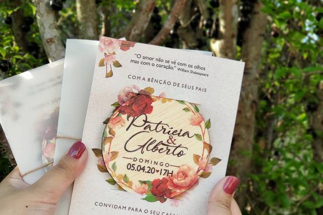 Convite Porta Copos