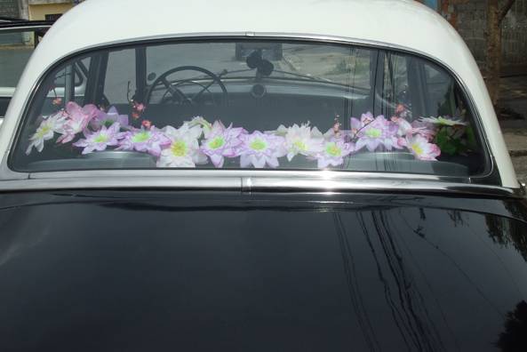 Casamentos carro decorado