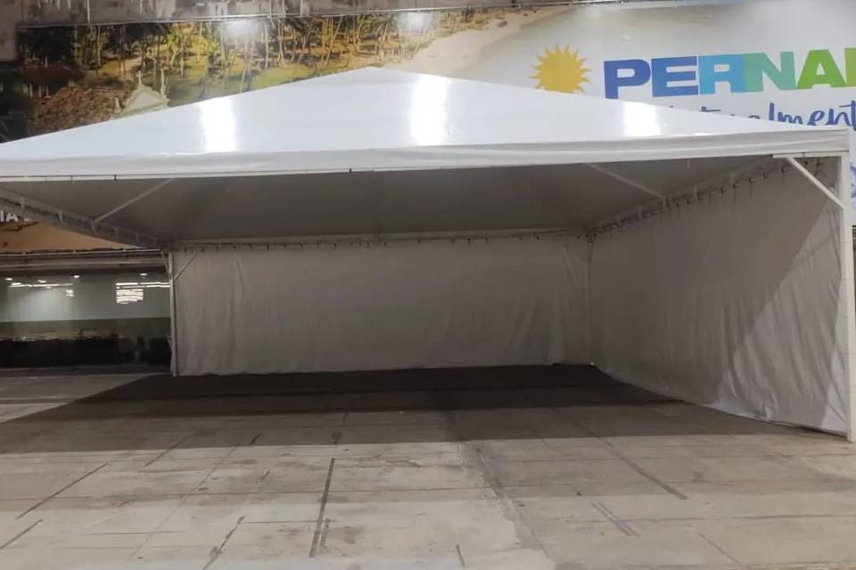 Aluguel de tenda 10x10m