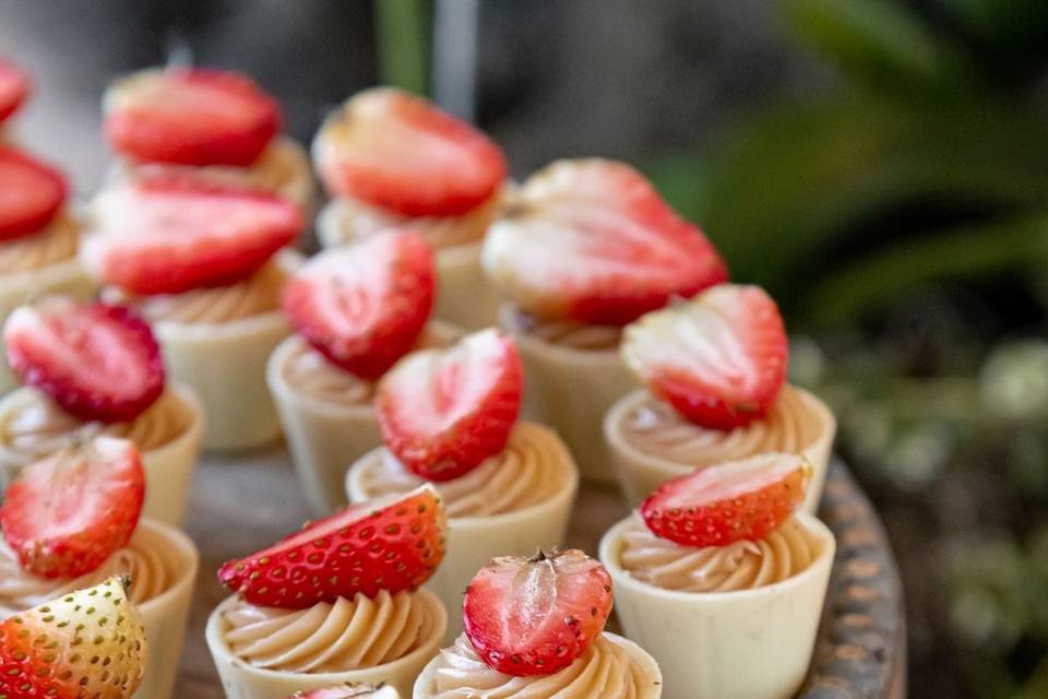 Copinhos de chocolate