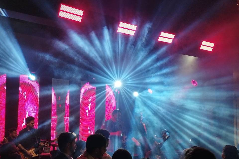 Iluminação e paineis