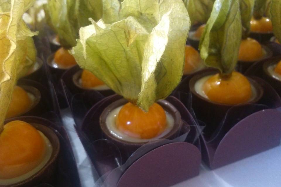 Copinho com physalis