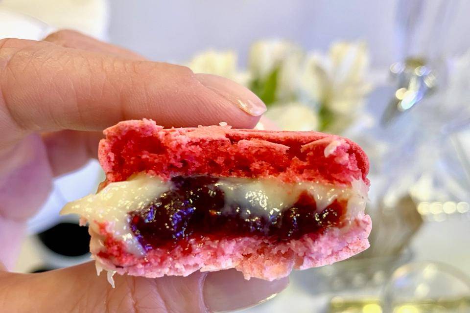 Macarons que desmancham na boc