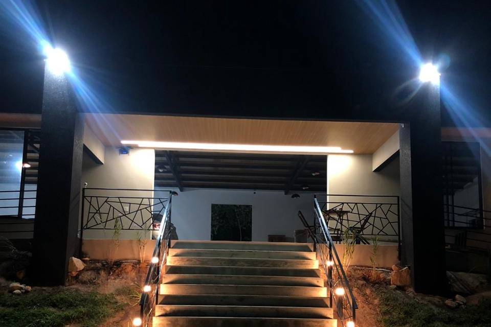 Hall luminado