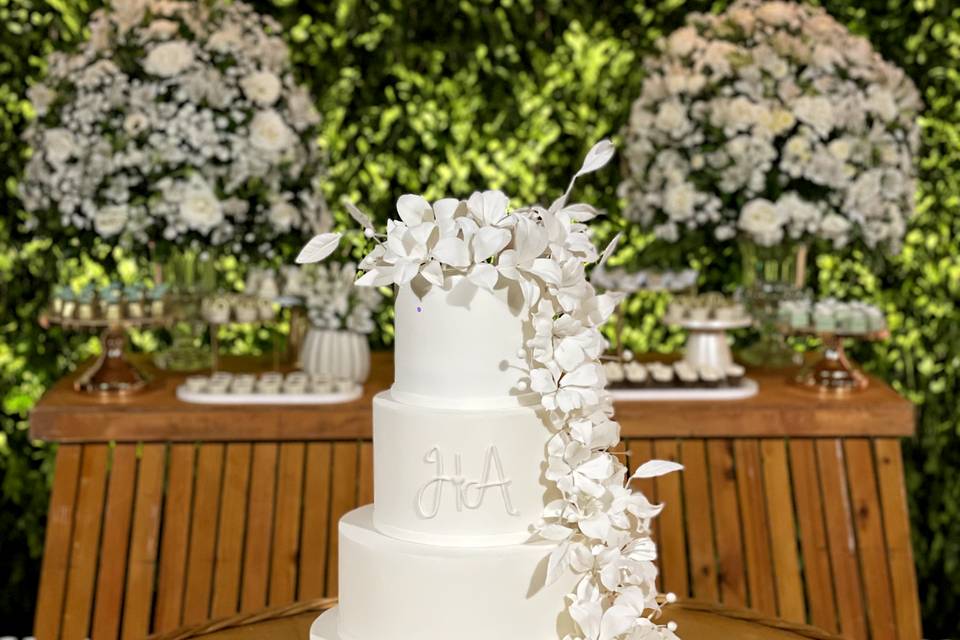 Iluminação Cenário de Bolo