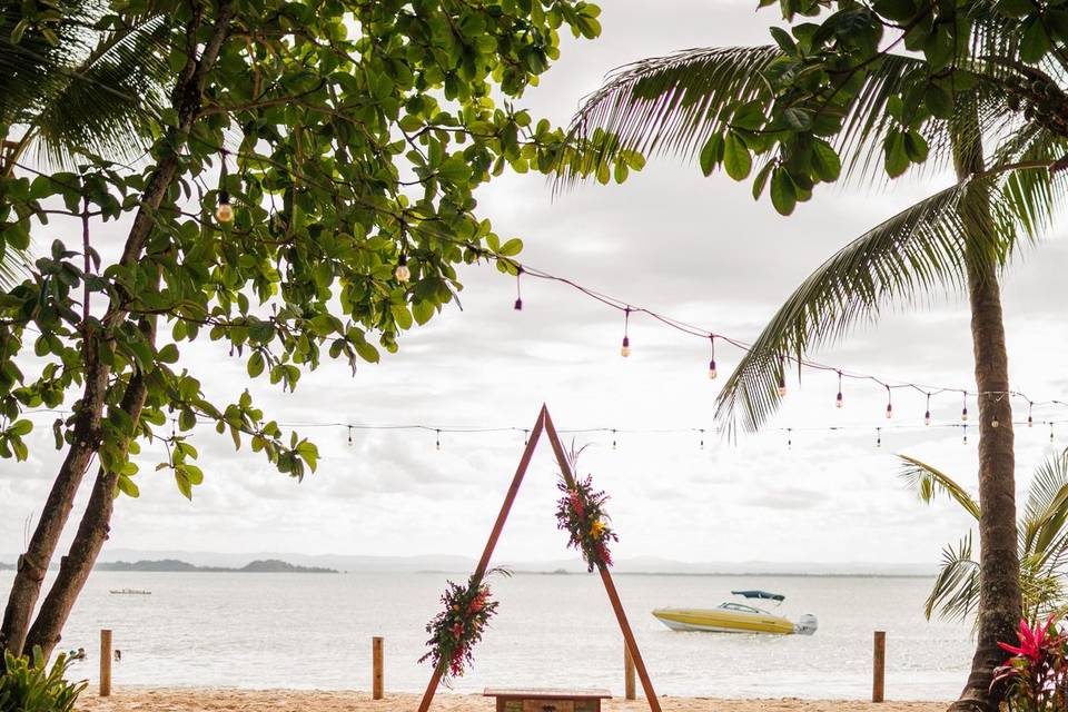 Pé Na Areia Eventos Decor