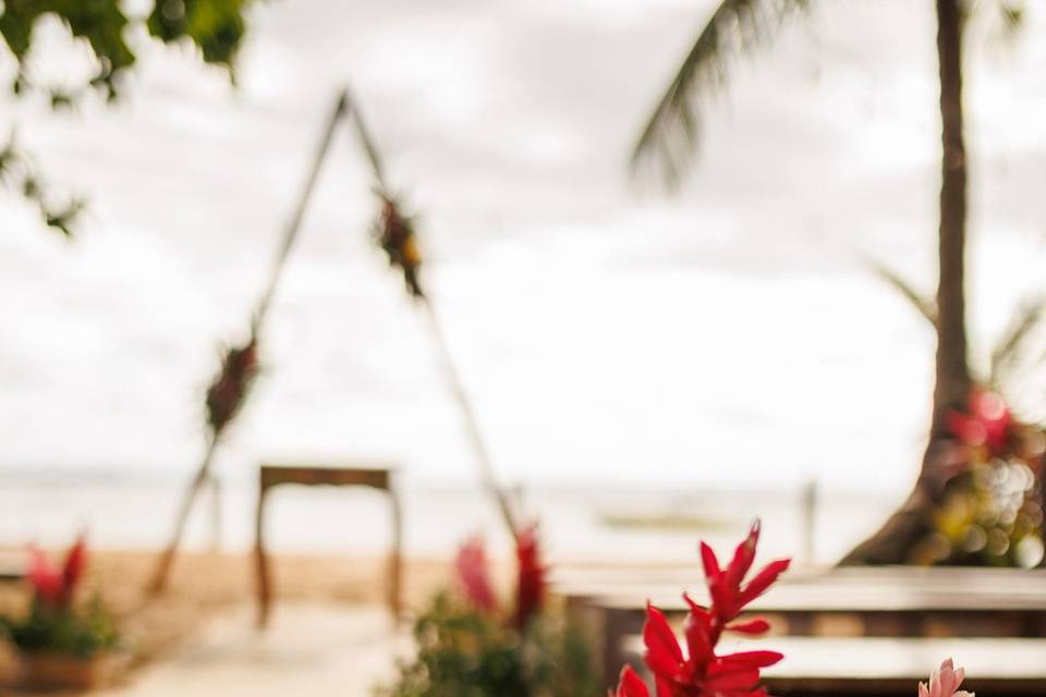 Pé Na Areia Eventos Decor