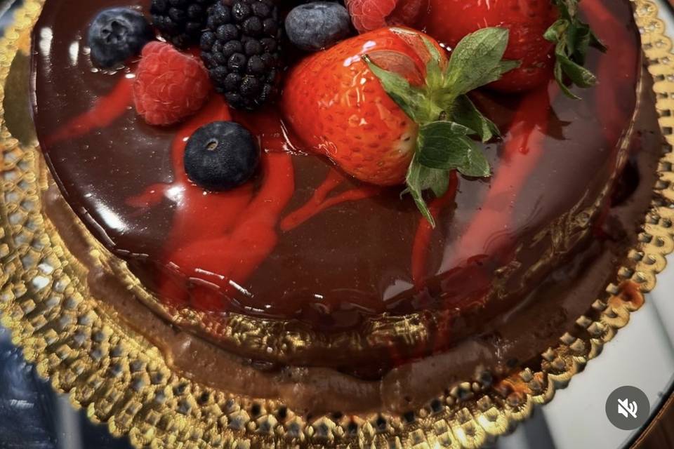 Chocolate & Frutas vermelhas