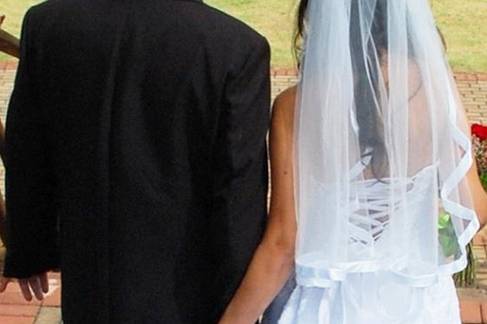 Ele imortaliza seu casamento
