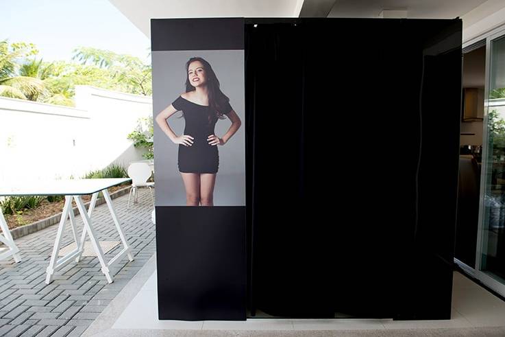 Cabine de Fotos com foto