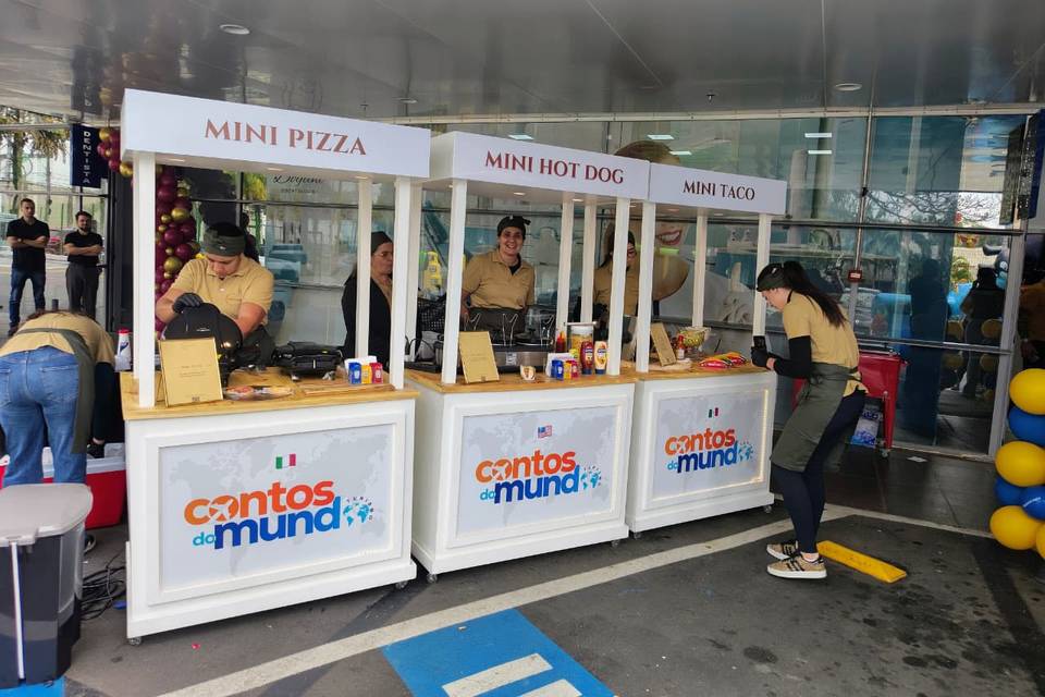 Carrinhos gourmet