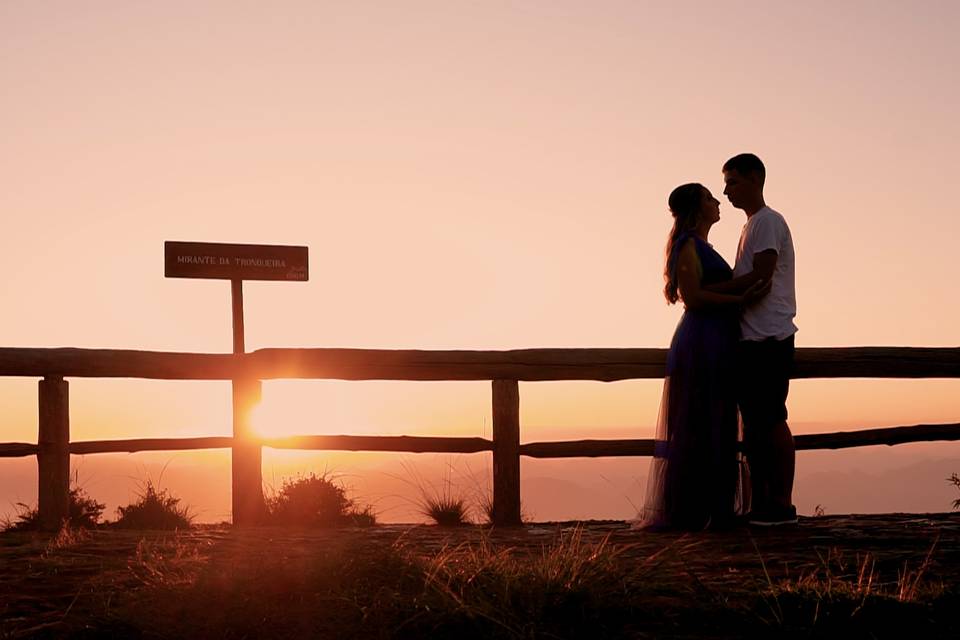 Pré-casamento nas montanhas