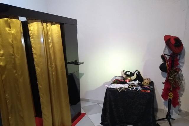 Cabine e seus adereços