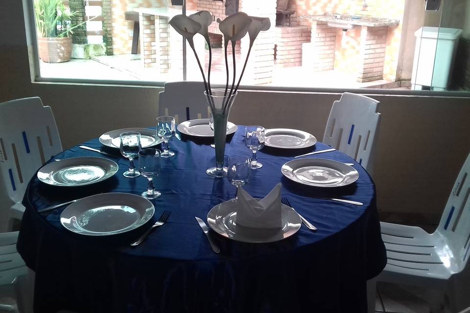 Decoração de mesa