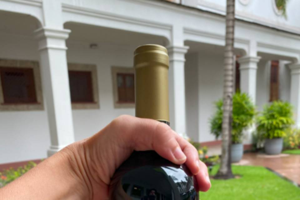 Vinho com nome casal