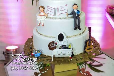 Paulo Designer Cakes: Bolo Motoqueira