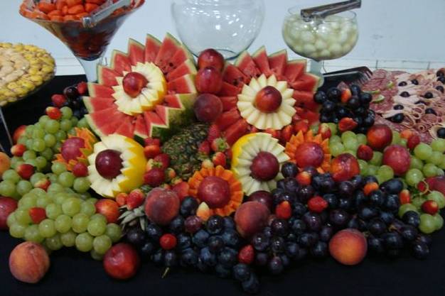 Mesa com frutas