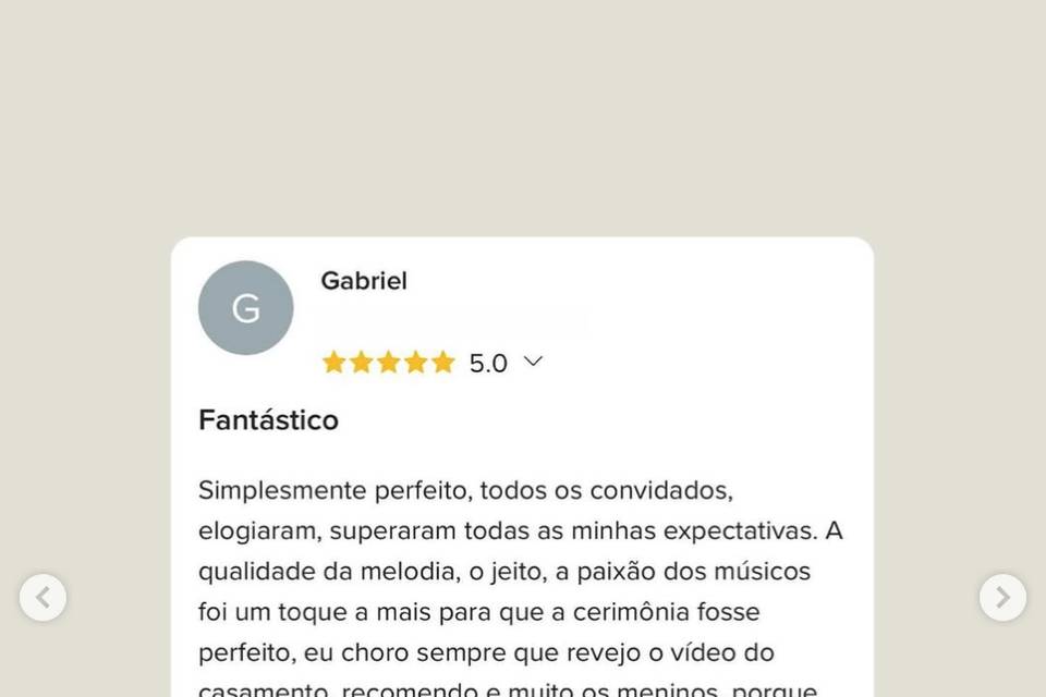 Depoimento Luiza