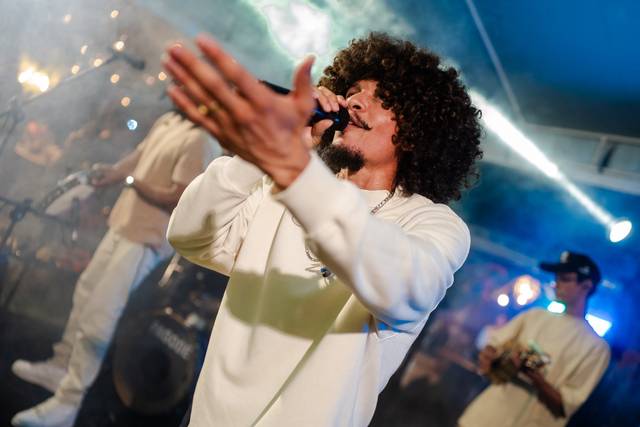 Pagode para festa de casamento