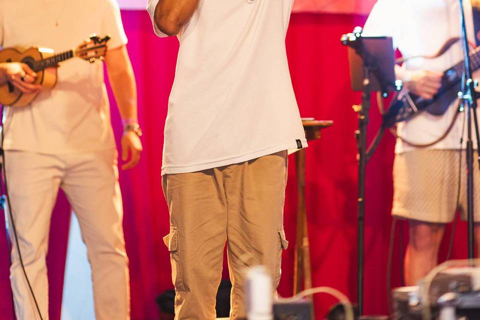 Pagode ao vivo para casamento