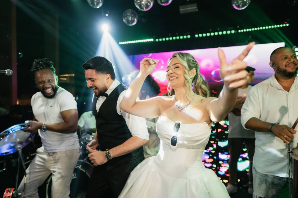 Pagode para festa de casamento