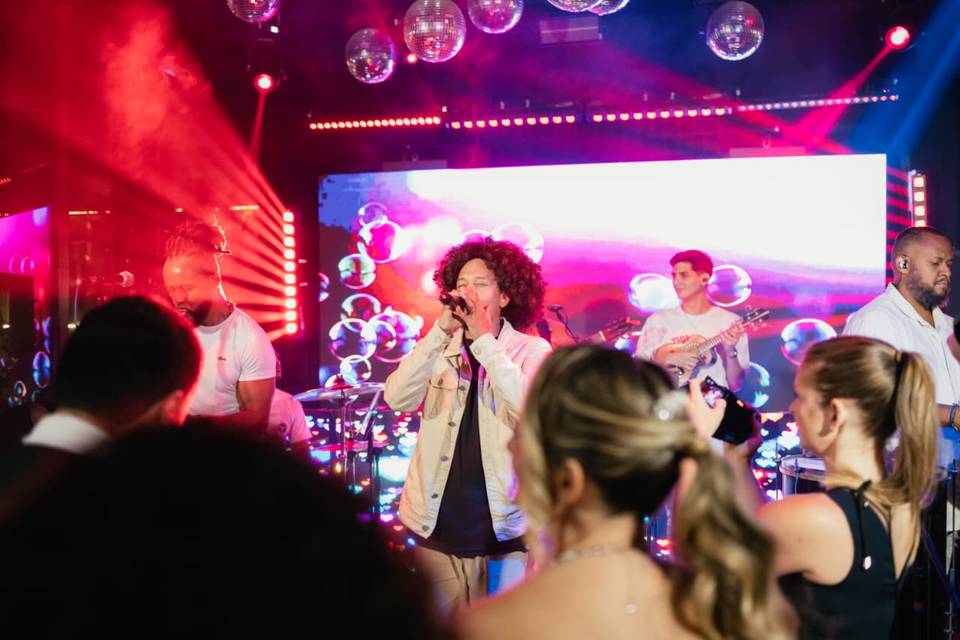 Pagode para festa de casamento