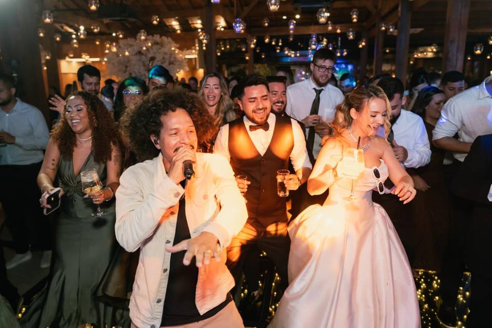 Pagode para festa de casamento