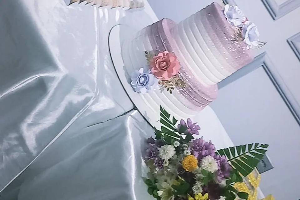 Mesa do bolo
