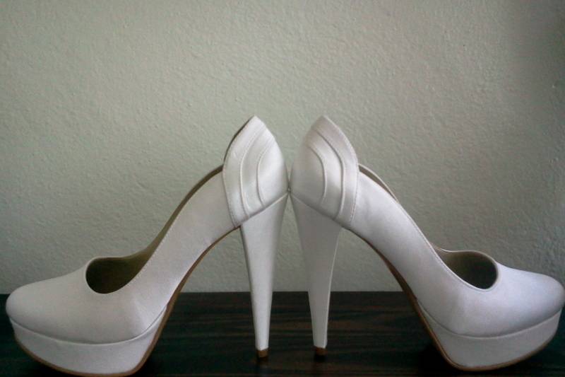 Cetim off white