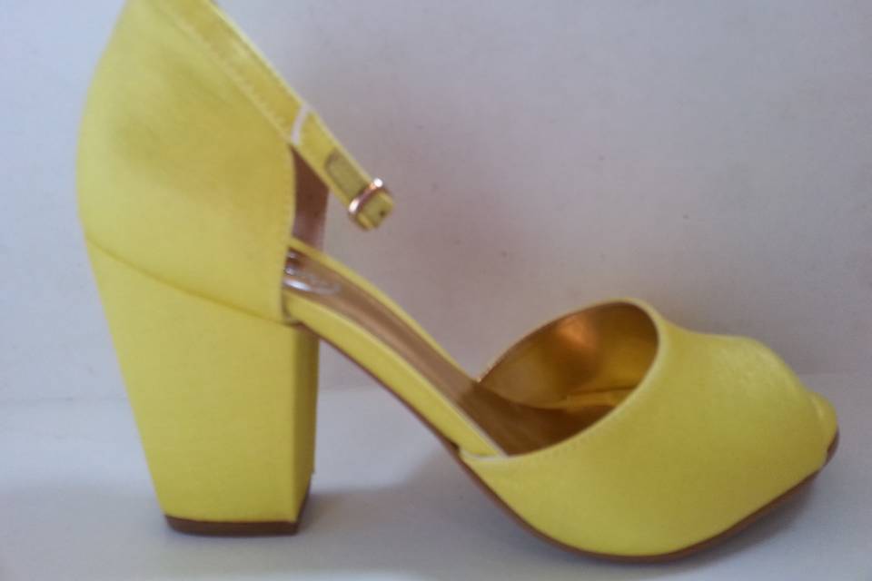 Cetim amarelo