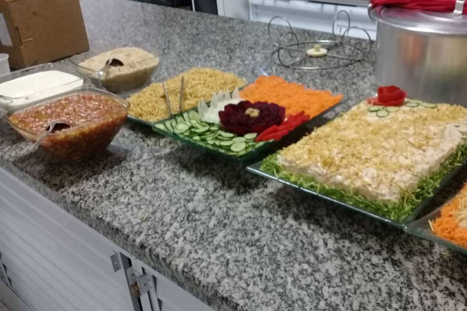 Buffet de saladas