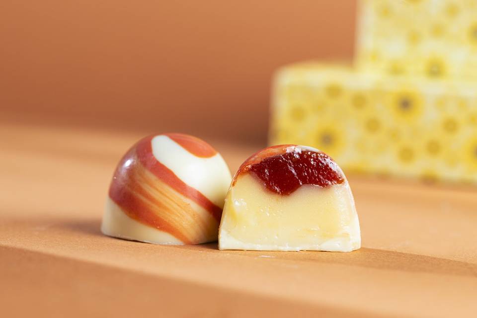 Bombom de cheesecake
