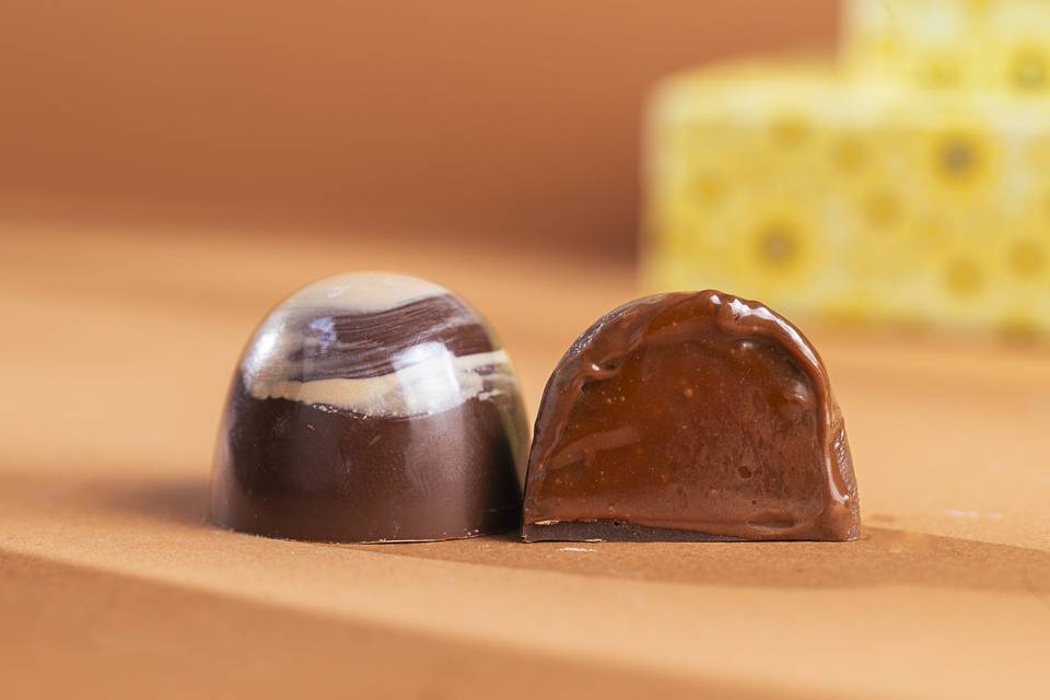 Bombom de caramelo