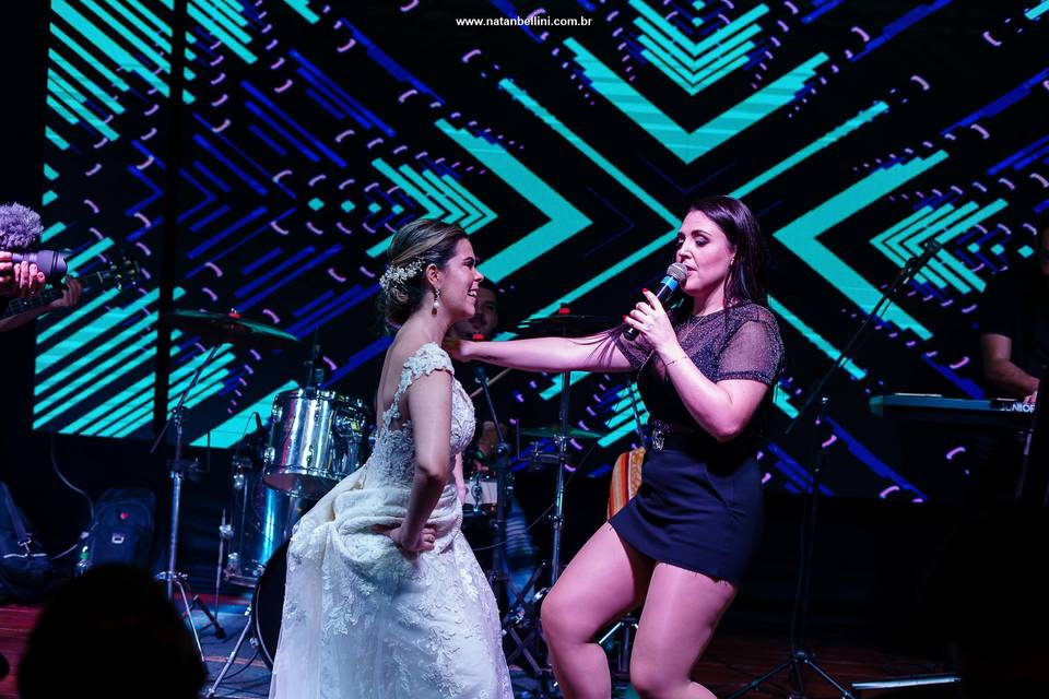 Noiva curtindo tds os estilos