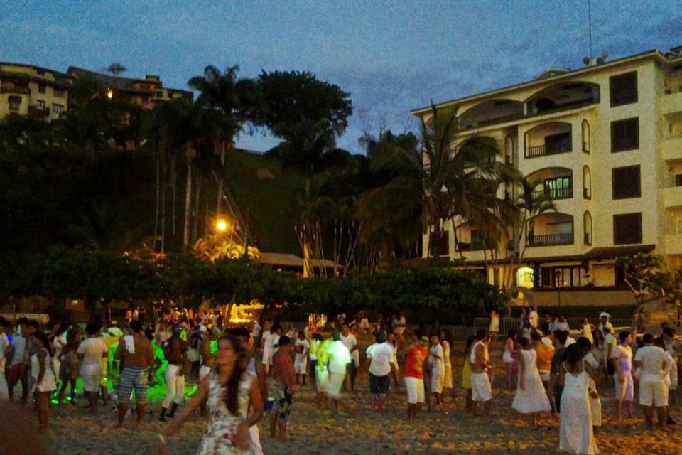 Evento na Praia