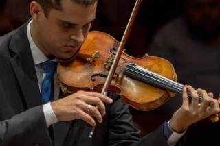 Violinista Guilherme Teixeira