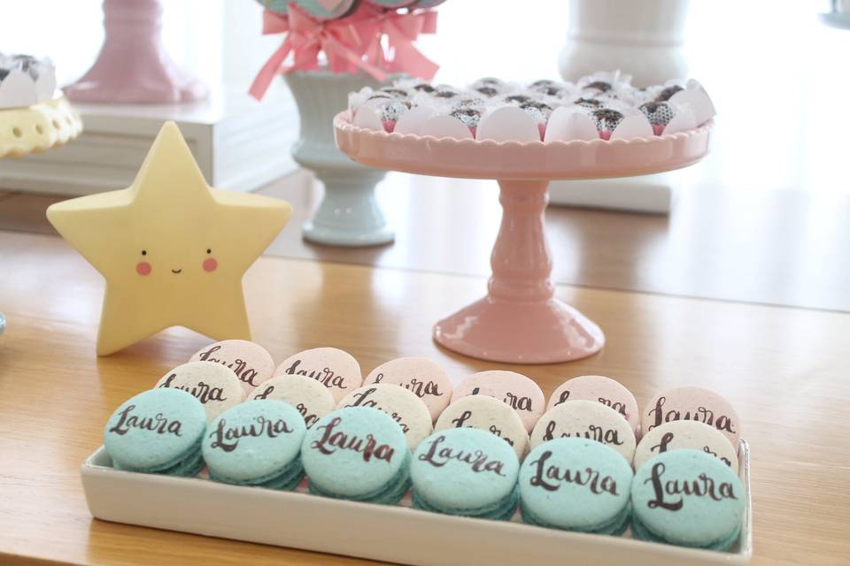 Macarons decorados