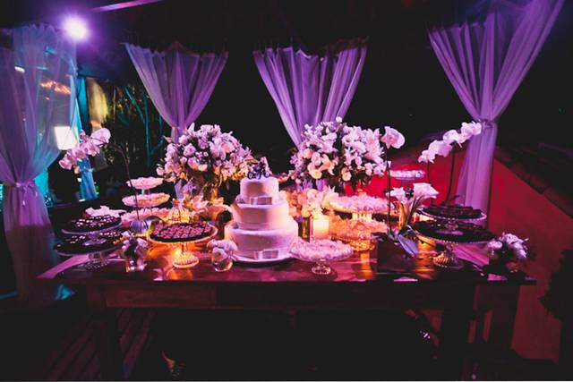 Iluminação Mesa Bolo